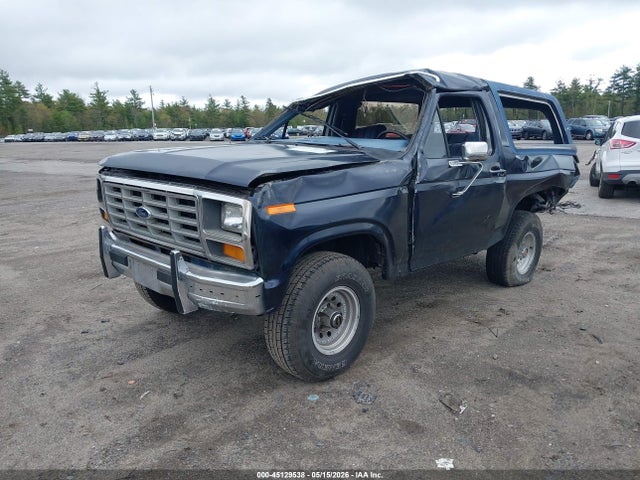 45129538 :رقم المزاد ، 1FMEU15HXGLB17197 vin ، 1986 Ford Bronco U100 مزاد بيع