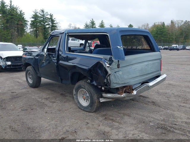45129538 :رقم المزاد ، 1FMEU15HXGLB17197 vin ، 1986 Ford Bronco U100 مزاد بيع