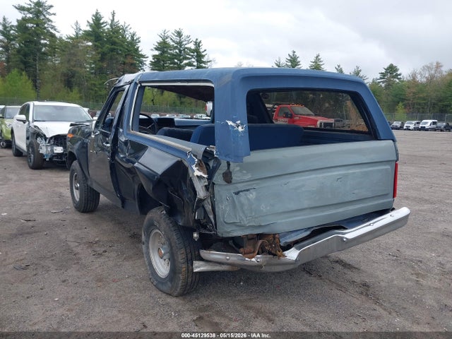 45129538 :رقم المزاد ، 1FMEU15HXGLB17197 vin ، 1986 Ford Bronco U100 مزاد بيع