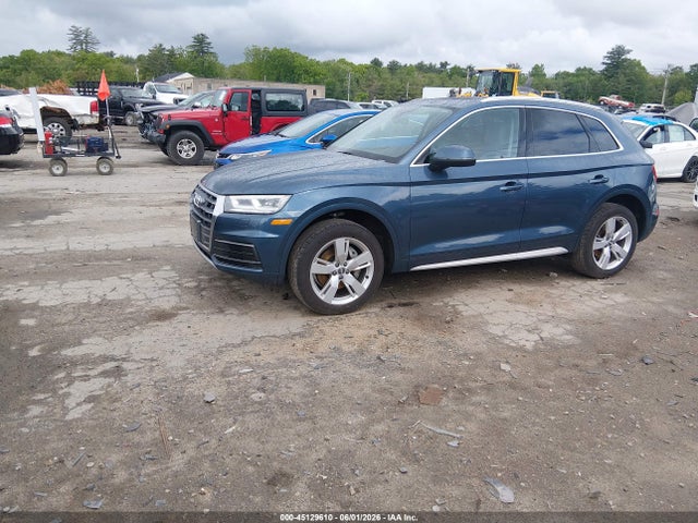 2018 Audi Q5 2.0t Premium/2.0t Tech Premium მანქანა იყიდება აუქციონზე, vin: WA1BNAFY8J2166750, აუქციონის ნომერი: 45129610