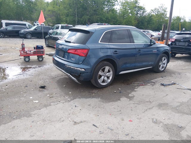 2018 Audi Q5 2.0t Premium/2.0t Tech Premium მანქანა იყიდება აუქციონზე, vin: WA1BNAFY8J2166750, აუქციონის ნომერი: 45129610