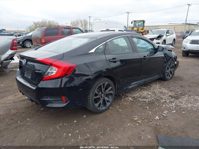 2019 Honda Civic Sport მანქანა იყიდება აუქციონზე, vin: 2HGFC2F84KH577513, აუქციონის ნომერი: 45129718