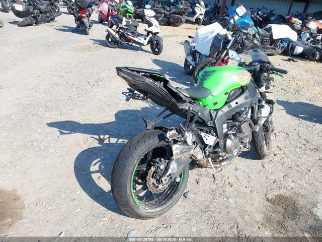 2021 Kawasaki Zx636 K მანქანა იყიდება აუქციონზე, vin: JKBZXJG15MA015753, აუქციონის ნომერი: 45129788