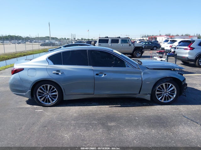 Aukcja sprzedaży 2018 Infiniti Q50 3.0t Luxe, vin: JN1EV7AP1JM366882, numer aukcji: 45129803