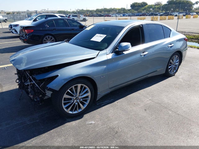 Aukcja sprzedaży 2018 Infiniti Q50 3.0t Luxe, vin: JN1EV7AP1JM366882, numer aukcji: 45129803