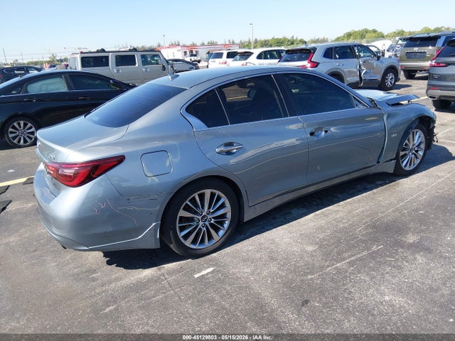 Aukcja sprzedaży 2018 Infiniti Q50 3.0t Luxe, vin: JN1EV7AP1JM366882, numer aukcji: 45129803