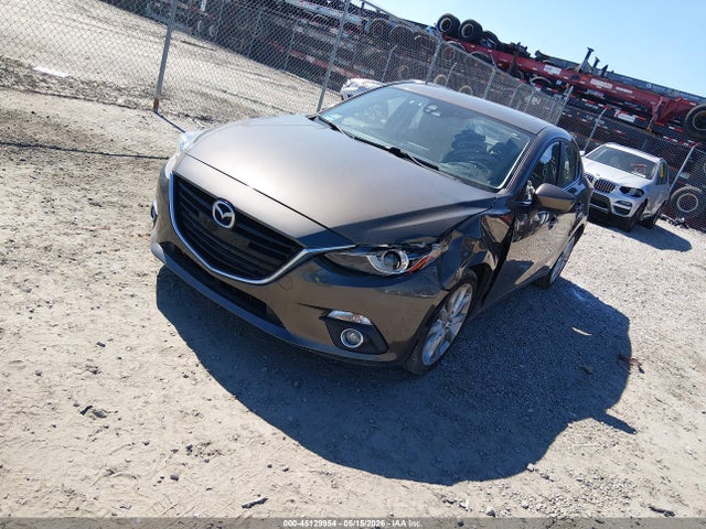 2014 Mazda Mazda3 S Grand Touring მანქანა იყიდება აუქციონზე, vin: JM1BM1W39E1106064, აუქციონის ნომერი: 45129954