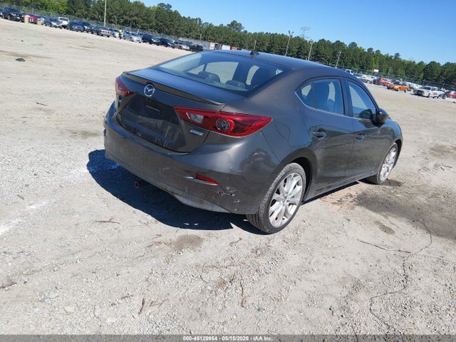 2014 Mazda Mazda3 S Grand Touring მანქანა იყიდება აუქციონზე, vin: JM1BM1W39E1106064, აუქციონის ნომერი: 45129954