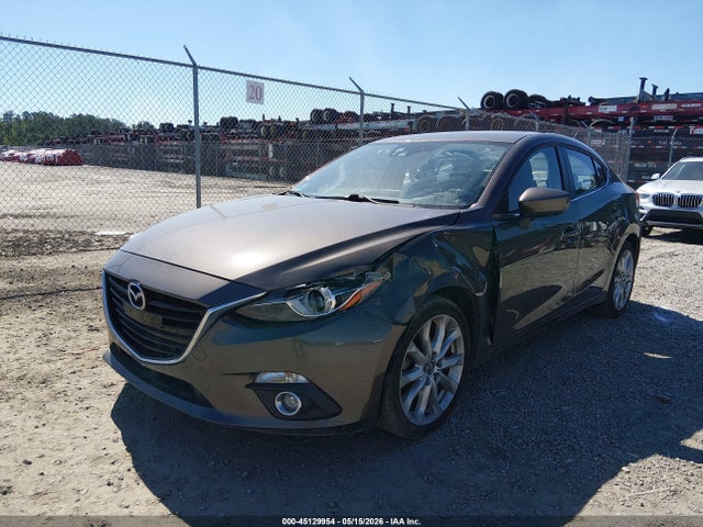 2014 Mazda Mazda3 S Grand Touring მანქანა იყიდება აუქციონზე, vin: JM1BM1W39E1106064, აუქციონის ნომერი: 45129954