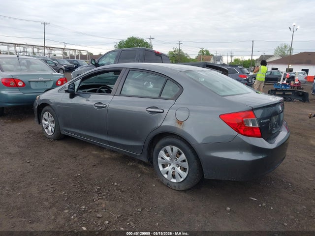 Aukcja sprzedaży 2012 Honda Civic Lx, vin: 19XFB2F59CE375979, numer aukcji: 45129959