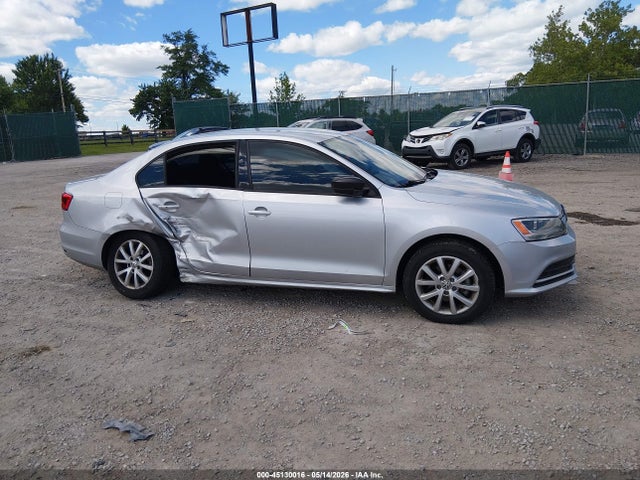 2015 Volkswagen Jetta 1.8t Se მანქანა იყიდება აუქციონზე, vin: 3VWD17AJ6FM231891, აუქციონის ნომერი: 45130016