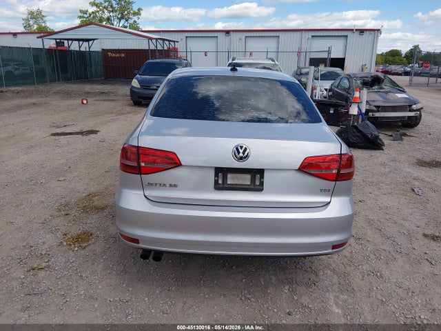 2015 Volkswagen Jetta 1.8t Se მანქანა იყიდება აუქციონზე, vin: 3VWD17AJ6FM231891, აუქციონის ნომერი: 45130016