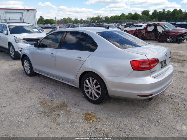 2015 Volkswagen Jetta 1.8t Se მანქანა იყიდება აუქციონზე, vin: 3VWD17AJ6FM231891, აუქციონის ნომერი: 45130016