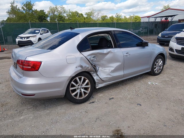 2015 Volkswagen Jetta 1.8t Se მანქანა იყიდება აუქციონზე, vin: 3VWD17AJ6FM231891, აუქციონის ნომერი: 45130016