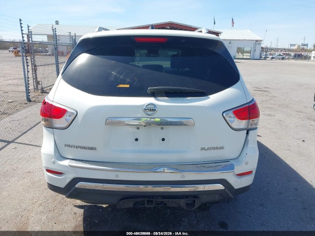 Продажа на аукционе авто 2015 Nissan Pathfinder Platinum, vin: 5N1AR2MN4FC661710, номер лота: 45130046
