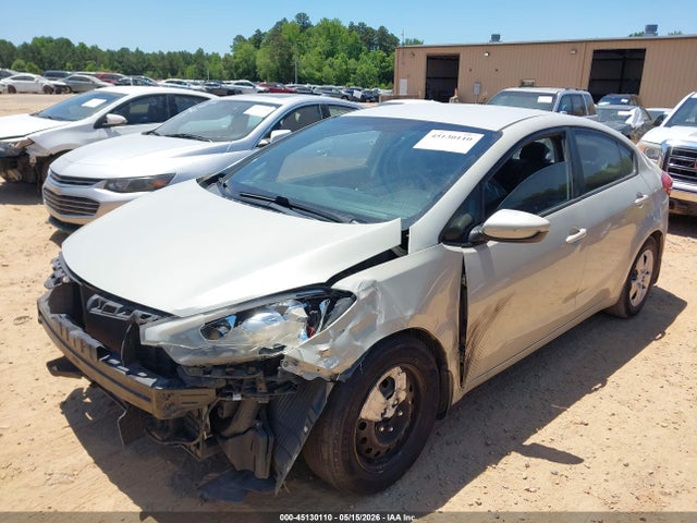 Продажа на аукционе авто 2015 Kia Forte Lx, vin: KNAFK4A64F5295823, номер лота: 45130110