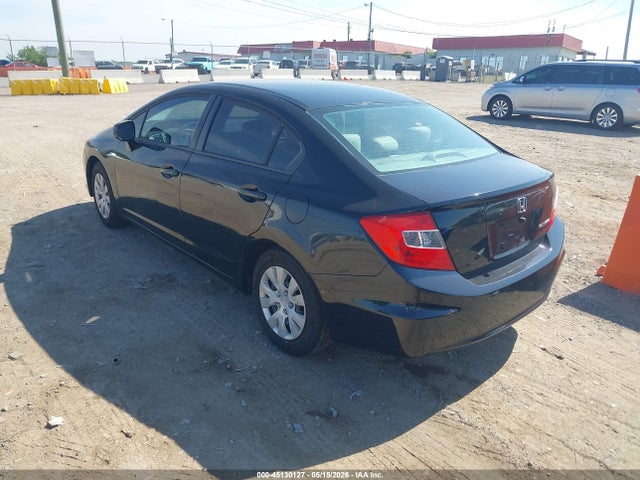 Продажа на аукционе авто 2012 Honda Civic Lx, vin: 2HGFB2F51CH307214, номер лота: 45130127