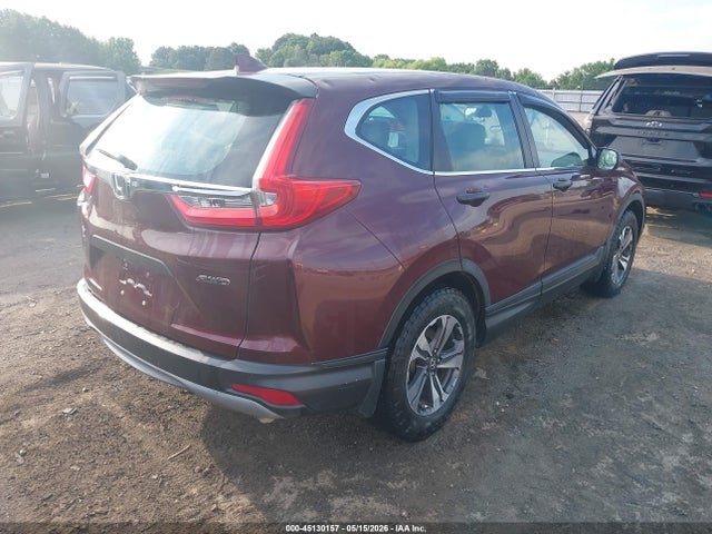 2019 Honda Cr-v Lx მანქანა იყიდება აუქციონზე, vin: 5J6RW6H39KL002851, აუქციონის ნომერი: 45130157