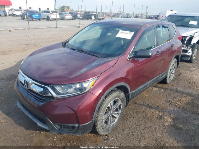 2019 Honda Cr-v Lx მანქანა იყიდება აუქციონზე, vin: 5J6RW6H39KL002851, აუქციონის ნომერი: 45130157