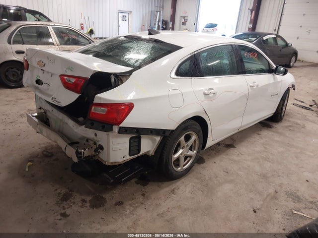 2017 Chevrolet Malibu Ls მანქანა იყიდება აუქციონზე, vin: 1G1ZB5STXHF188971, აუქციონის ნომერი: 45130208
