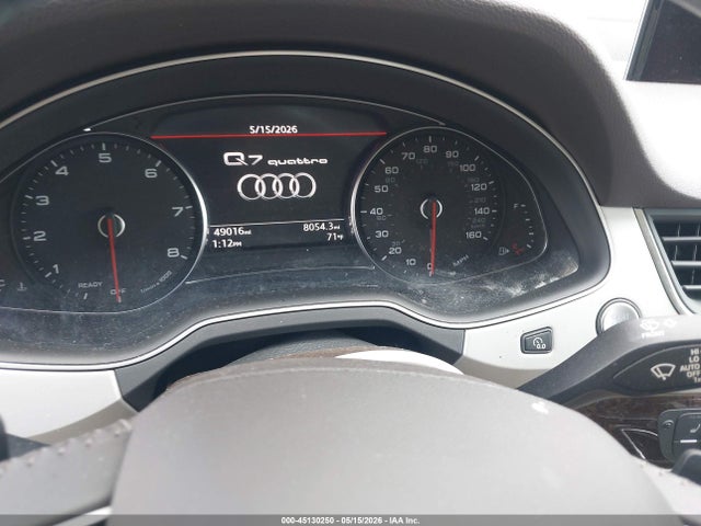 45130250 :رقم المزاد ، WA1AHAF77KD017679 vin ، 2019 Audi Q7 مزاد بيع