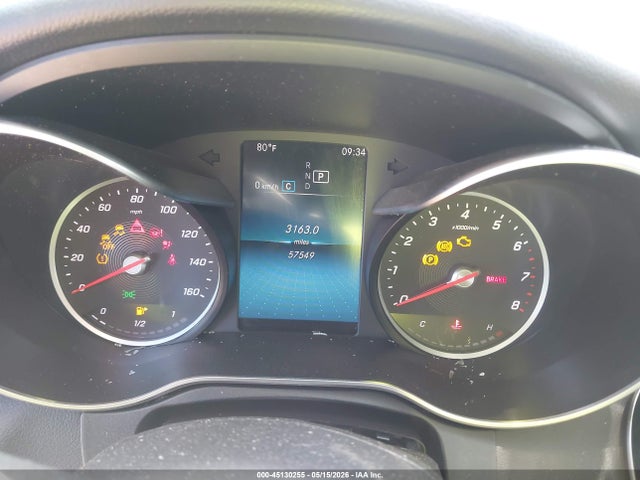 45130255 :رقم المزاد ، WDDWF8EB9LR540440 vin ، 2020 Mercedes-benz C 300 4matic مزاد بيع