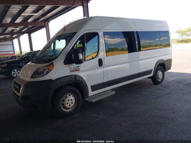 Продажа на аукционе авто 2021 Ram Promaster 2500 Window Van High Roof 159 Wb, vin: 3C6LRVPGXME513831, номер лота: 45130342