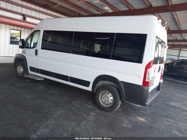 Продажа на аукционе авто 2021 Ram Promaster 2500 Window Van High Roof 159 Wb, vin: 3C6LRVPGXME513831, номер лота: 45130342