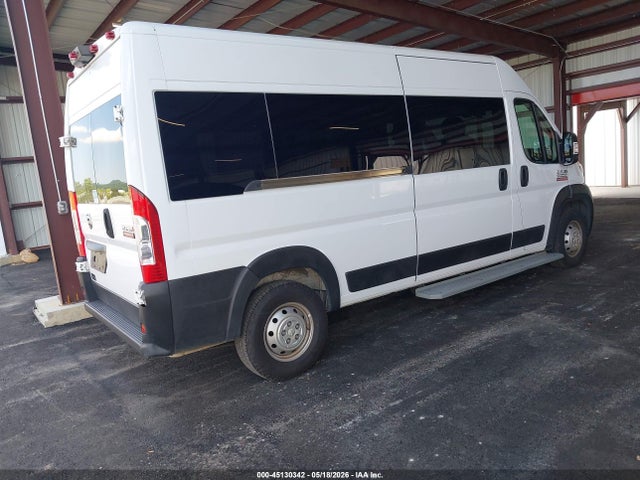 Продажа на аукционе авто 2021 Ram Promaster 2500 Window Van High Roof 159 Wb, vin: 3C6LRVPGXME513831, номер лота: 45130342