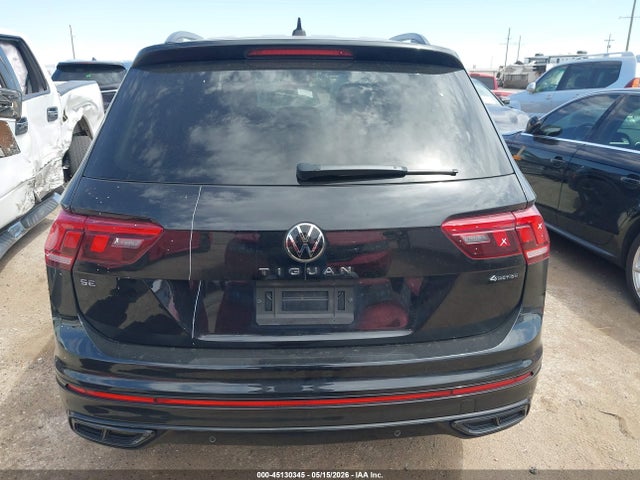2023 Volkswagen Tiguan 2.0t Se R-line Black მანქანა იყიდება აუქციონზე, vin: 3VV8B7AX8PM138136, აუქციონის ნომერი: 45130345
