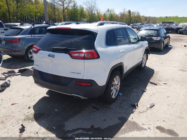Aukcja sprzedaży 2016 Jeep Cherokee Limited, vin: 1C4PJMDS8GW270650, numer aukcji: 45130365
