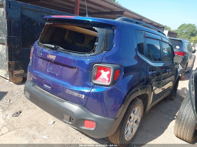 Продаж на аукціоні авто 2018 Jeep Renegade Latitude Fwd, vin: ZACCJABB2JPH47903, номер лоту: 45130396