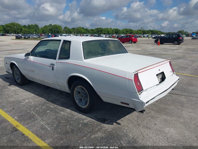 Продажа на аукционе авто 1986 Chevrolet Monte Carlo, vin: 1G1GZ37GXGR199369, номер лота: 45130401
