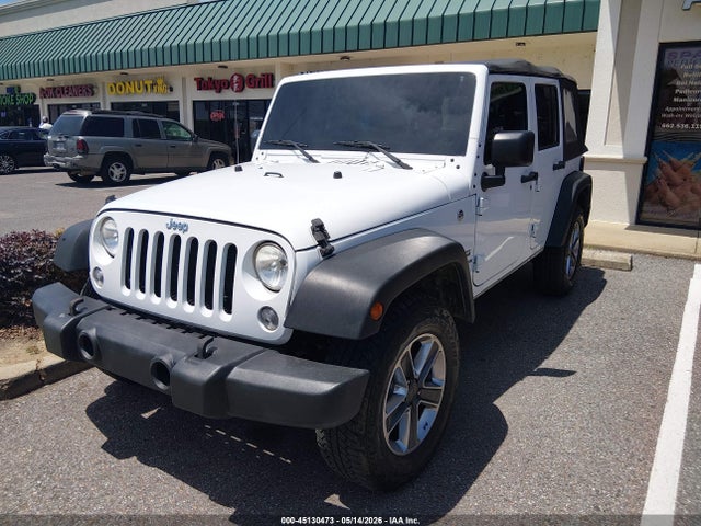 Продаж на аукціоні авто 2016 Jeep Wrangler Unlimited Sport, vin: 1C4BJWDG0GL335719, номер лоту: 45130473