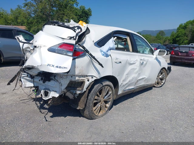 Продаж на аукціоні авто 2013 Lexus Rx 450h, vin: JTJZB1BA1D2412027, номер лоту: 45130493