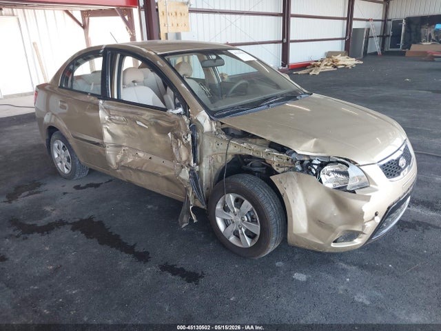 2011 Kia Rio Lx მანქანა იყიდება აუქციონზე, vin: KNADH4A36B6937054, აუქციონის ნომერი: 45130502