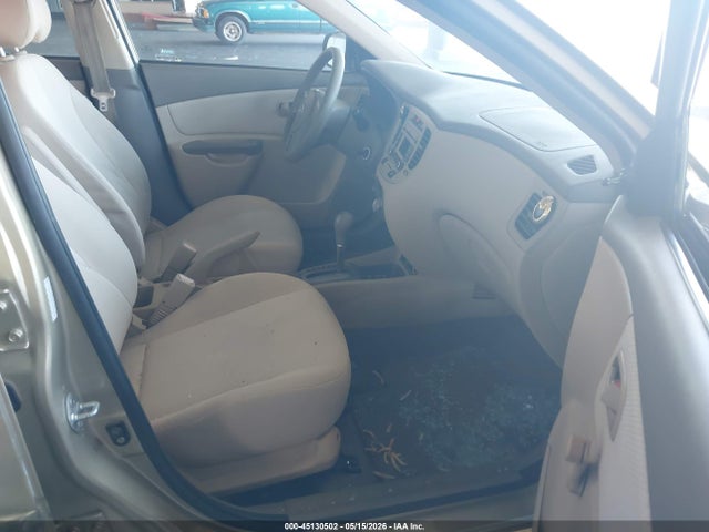 2011 Kia Rio Lx მანქანა იყიდება აუქციონზე, vin: KNADH4A36B6937054, აუქციონის ნომერი: 45130502