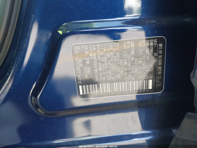 Продаж на аукціоні авто 2026 Nissan Rogue Platinum, vin: JN8BT3DDXTW473540, номер лоту: 45130577