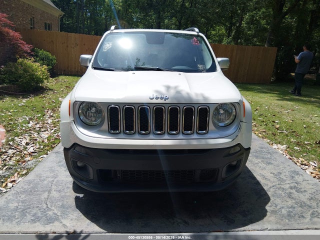Продаж на аукціоні авто 2017 Jeep Renegade Limited Fwd, vin: ZACCJADB1HPE55568, номер лоту: 45130586