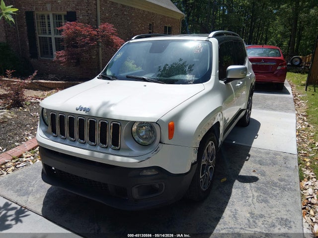 Продаж на аукціоні авто 2017 Jeep Renegade Limited Fwd, vin: ZACCJADB1HPE55568, номер лоту: 45130586