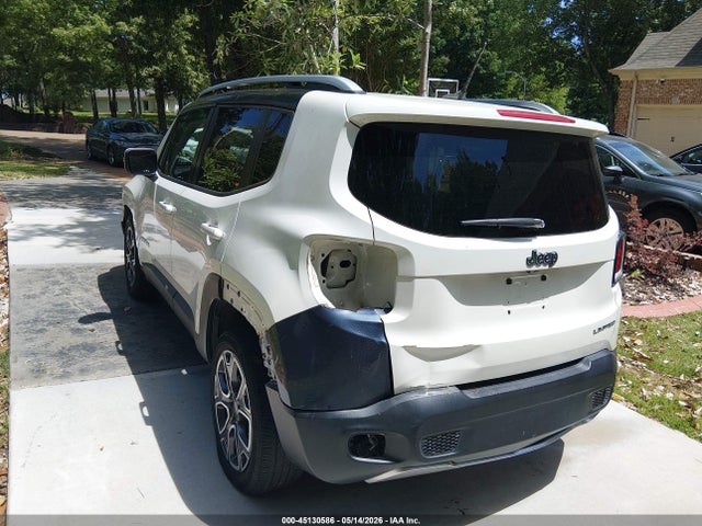 Продаж на аукціоні авто 2017 Jeep Renegade Limited Fwd, vin: ZACCJADB1HPE55568, номер лоту: 45130586