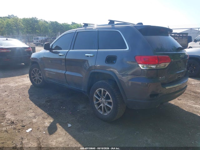 2015 Jeep Grand Cherokee Limited მანქანა იყიდება აუქციონზე, vin: 1C4RJFBM9FC731847, აუქციონის ნომერი: 45130645