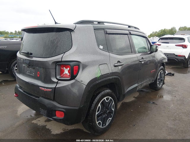 Продаж на аукціоні авто 2017 Jeep Renegade Trailhawk 4x4, vin: ZACCJBCB0HPF86529, номер лоту: 45130650
