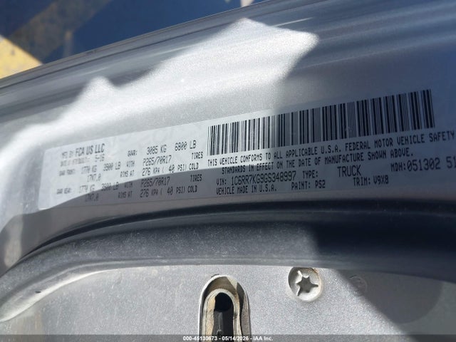 RAM 1500 Tradesman 2016 1C6RR7KG9GS348997 Image 9