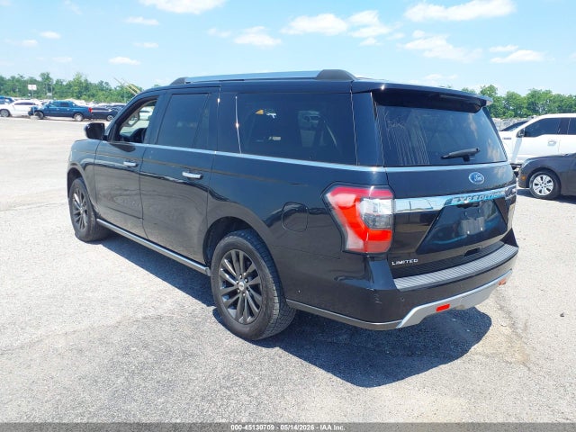 2021 Ford Expedition Limited Max მანქანა იყიდება აუქციონზე, vin: 1FMJK1KT5MEA09891, აუქციონის ნომერი: 45130709