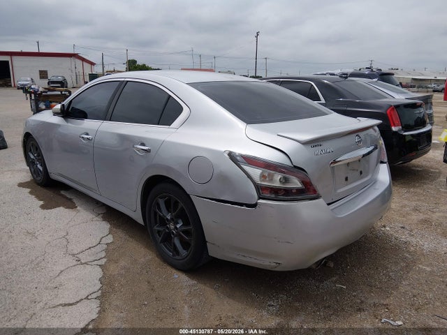 Продажа на аукционе авто 2012 Nissan Maxima 3.5 S, vin: 1N4AA5AP8CC854897, номер лота: 45130787