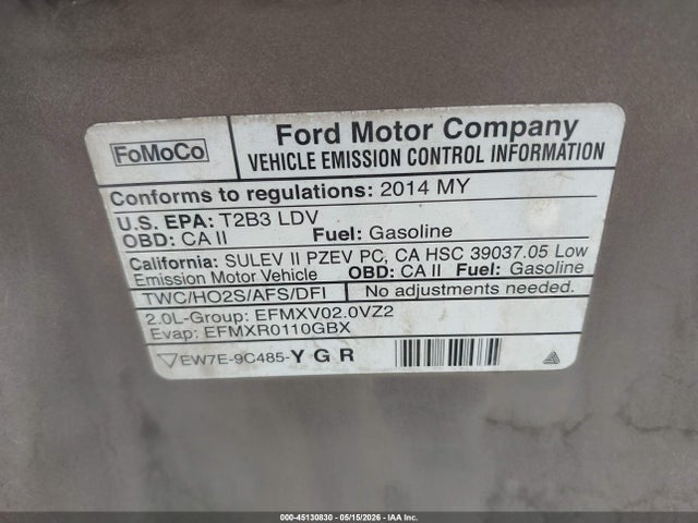 Продаж на аукціоні авто 2014 Ford Focus Se, vin: 1FADP3K29EL305876, номер лоту: 45130830