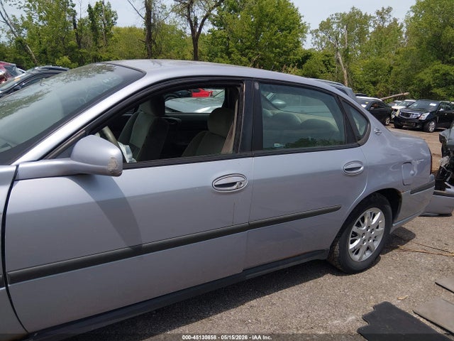 2005 Chevrolet Impala მანქანა იყიდება აუქციონზე, vin: 2G1WF52E859389877, აუქციონის ნომერი: 45130858