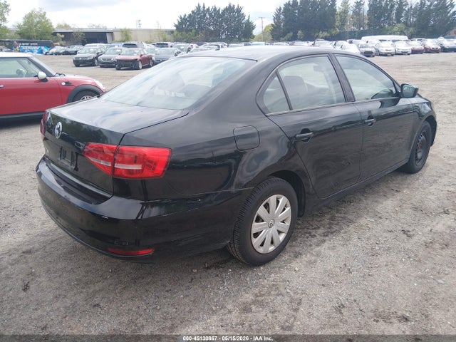 Продаж на аукціоні авто 2015 Volkswagen Jetta 2.0l S, vin: 3VW2K7AJ7FM342745, номер лоту: 45130867
