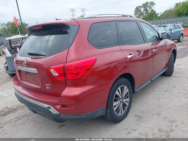 45130868 :رقم المزاد ، 5N1DR2MM9HC656963 vin ، 2017 Nissan Pathfinder Sv مزاد بيع